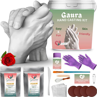 Premium Couple Hand Casting Kit