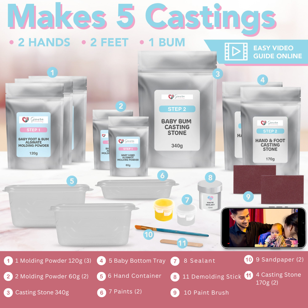 Baby Hand Casting Kit